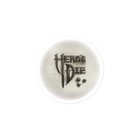 Hero's Die Sticker