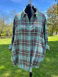 Image 2 of 4XL Wizard Cat Flannel