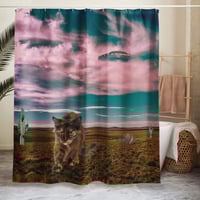 Image 1 of Kitty Says Nope - Shower Curtain