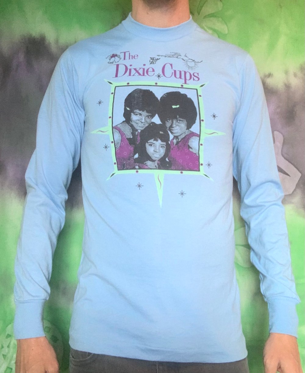 80's ScreenStars Longsleeve The Dixie Cups Shirt!