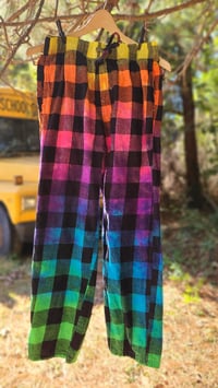 Image 1 of Buffalo Rainbow Flannel PJ Pants