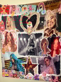 Reprinted Karol G Scrapbook Blanket