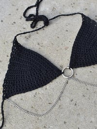 Image 2 of Black Chain Top