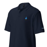 Image 3 of Birdflip®  navy golf shirt