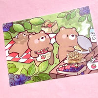 Image 2 of Bobs Picnic Art Print