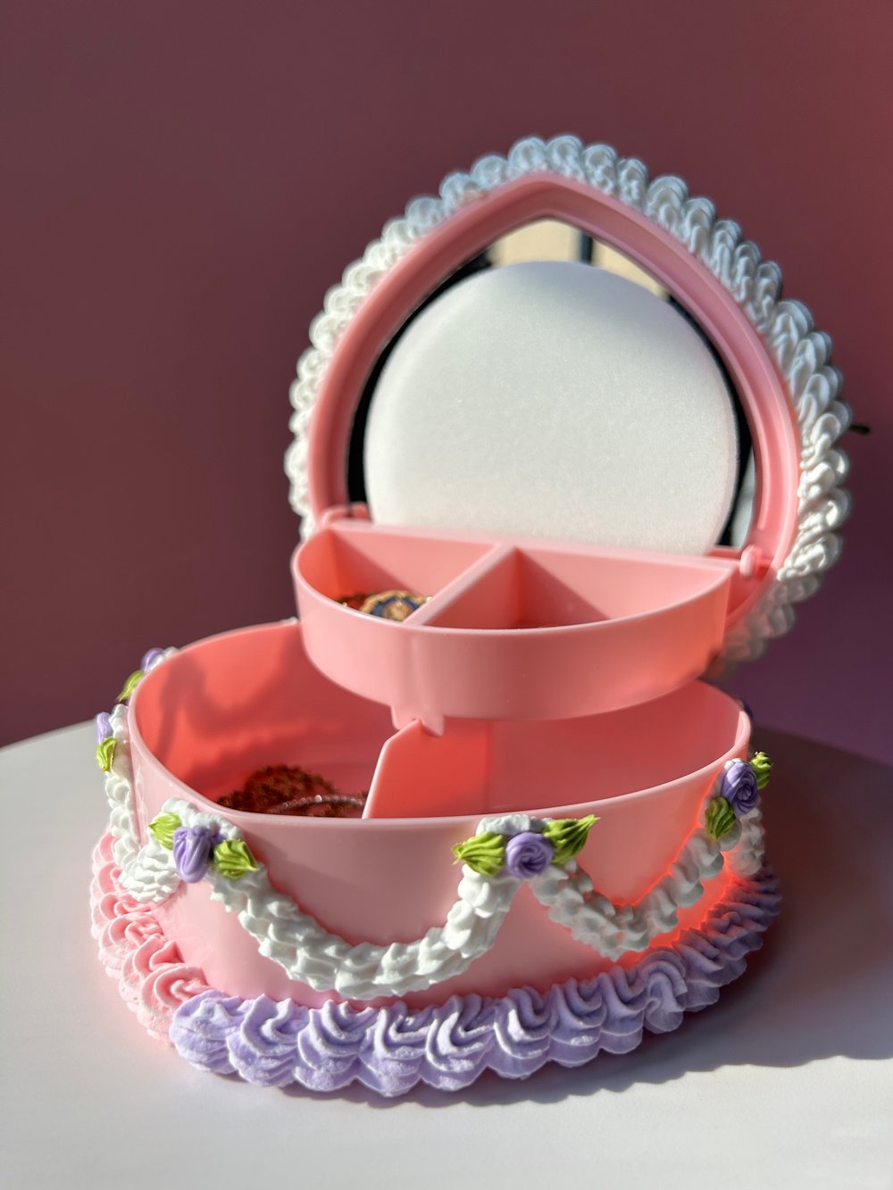 Kuromi Rose Jewelrybox Cake 