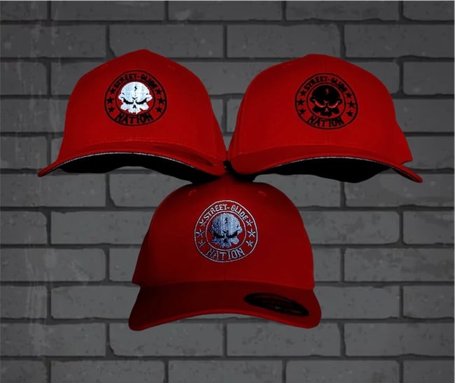 Street Glide Nation Red Flexfit hat