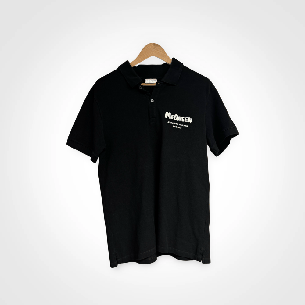 Image of Alexander Mcqueen Embroidered Polo