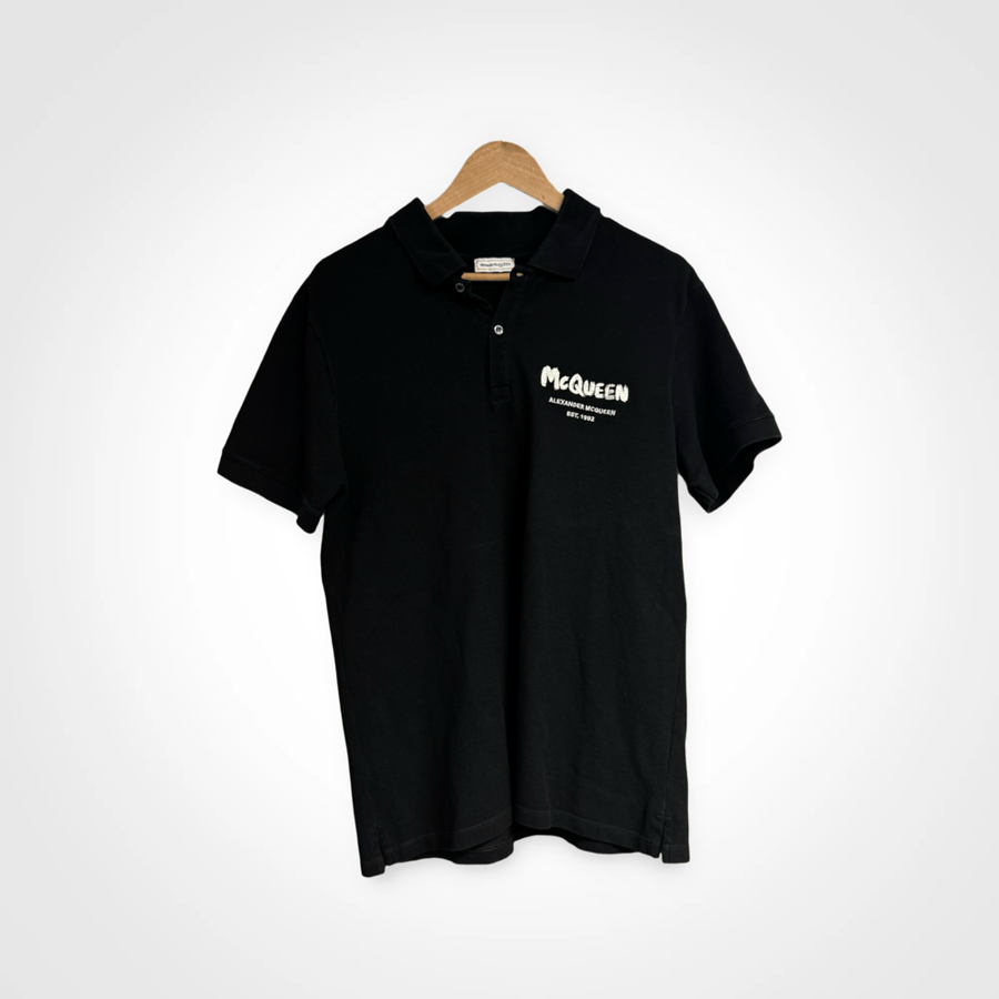 Image of Alexander Mcqueen Embroidered Polo