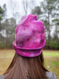 Image 2 of Pink Truffle Beanie