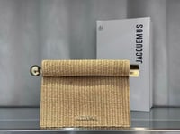 Image 6 of Jac Raffia Clutch Bag