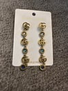 GG Dangle Flower Earrings - Gold