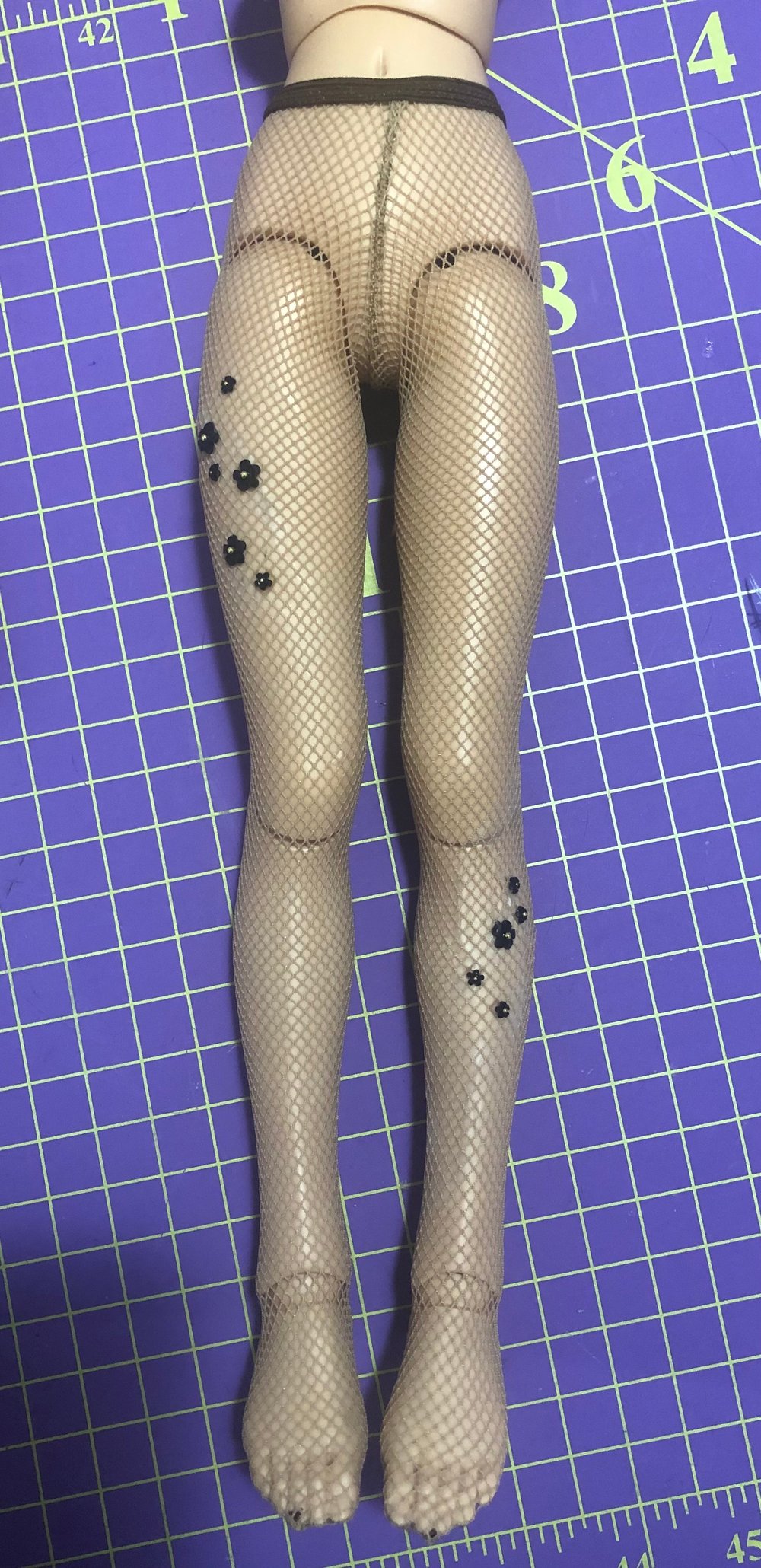 Deco Fishnet Tights for Slim MSD