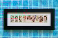 Image 7 of Framed 1930s Collectors Cards inc Motor Cars, Aeroplanes, Yachts, Film Stars, Dance and Exercise