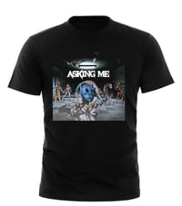 Black “Asking Me” Tshirt 