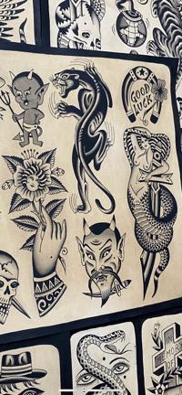 Image 3 of Medium tattoo flash 3