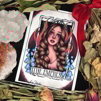 Image 1 of Carrie Tarot Card A5 Print