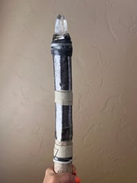 Image 1 of *new* SILVER TWIN BULLET wand