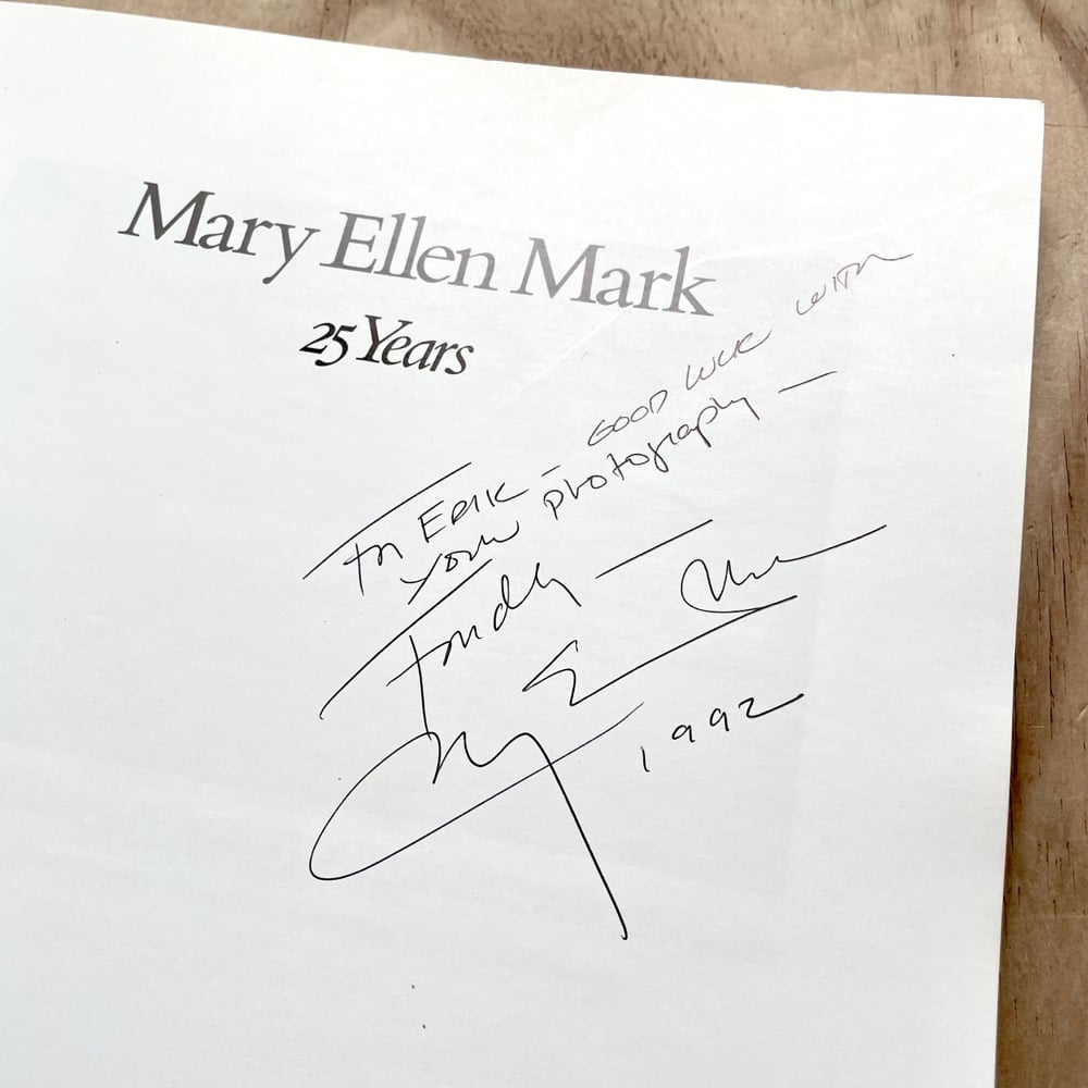 Mary Ellen Mark - 25 Years (Signed) | Photobook Junkies