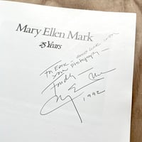 Image 2 of Mary Ellen Mark - 25 Years (Signed)