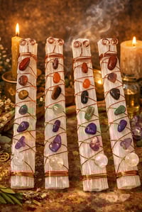 Image 2 of Chakra Selenite Energy Wand