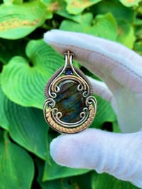 Image 3 of Labradorite X Amethyst