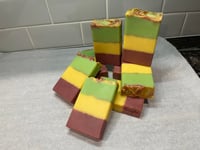 Image 4 of APPLE BOURBON. -  GOAT MILK  net wt 6oz. 