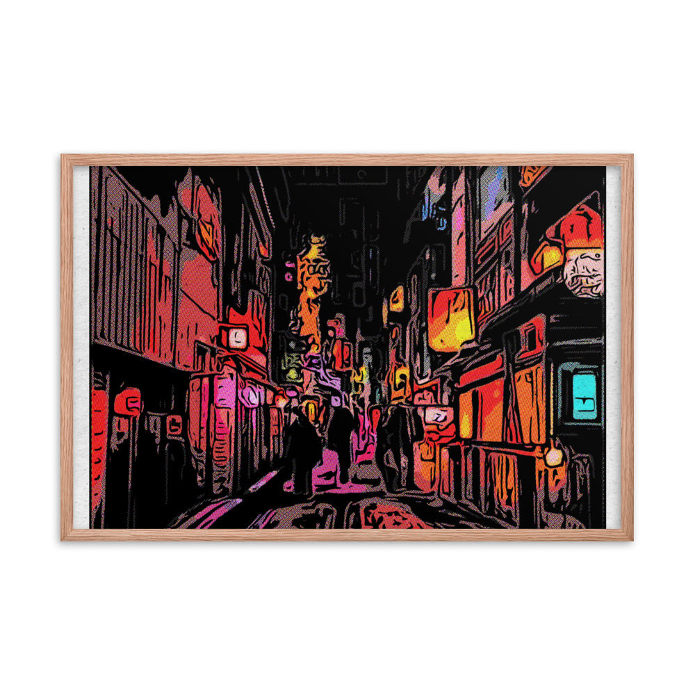 ZEN EXP - Chinatown I Framed photo paper poster