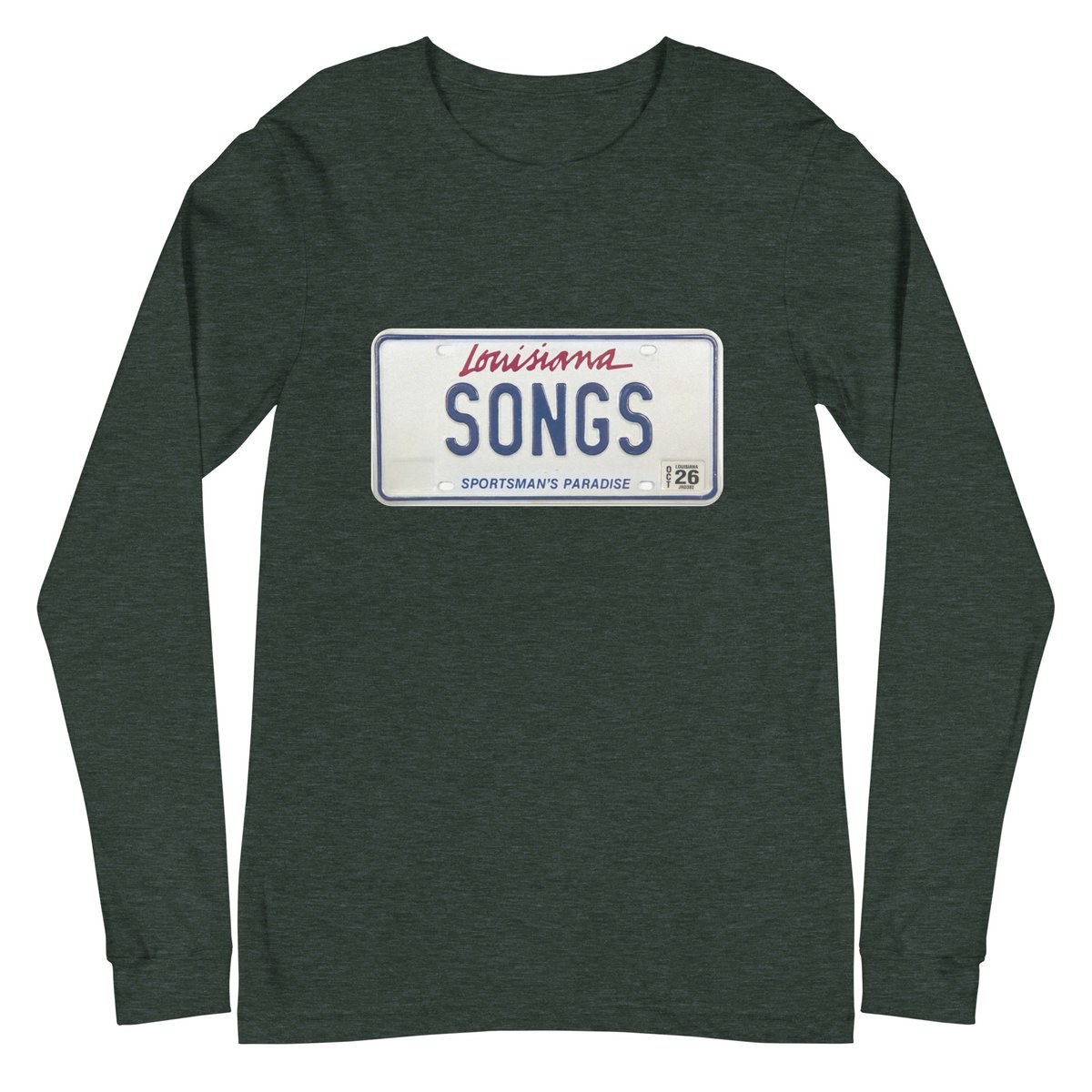 SONGS License Plate shirt