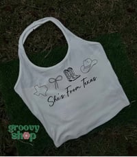 She’s From Texas Halter Top