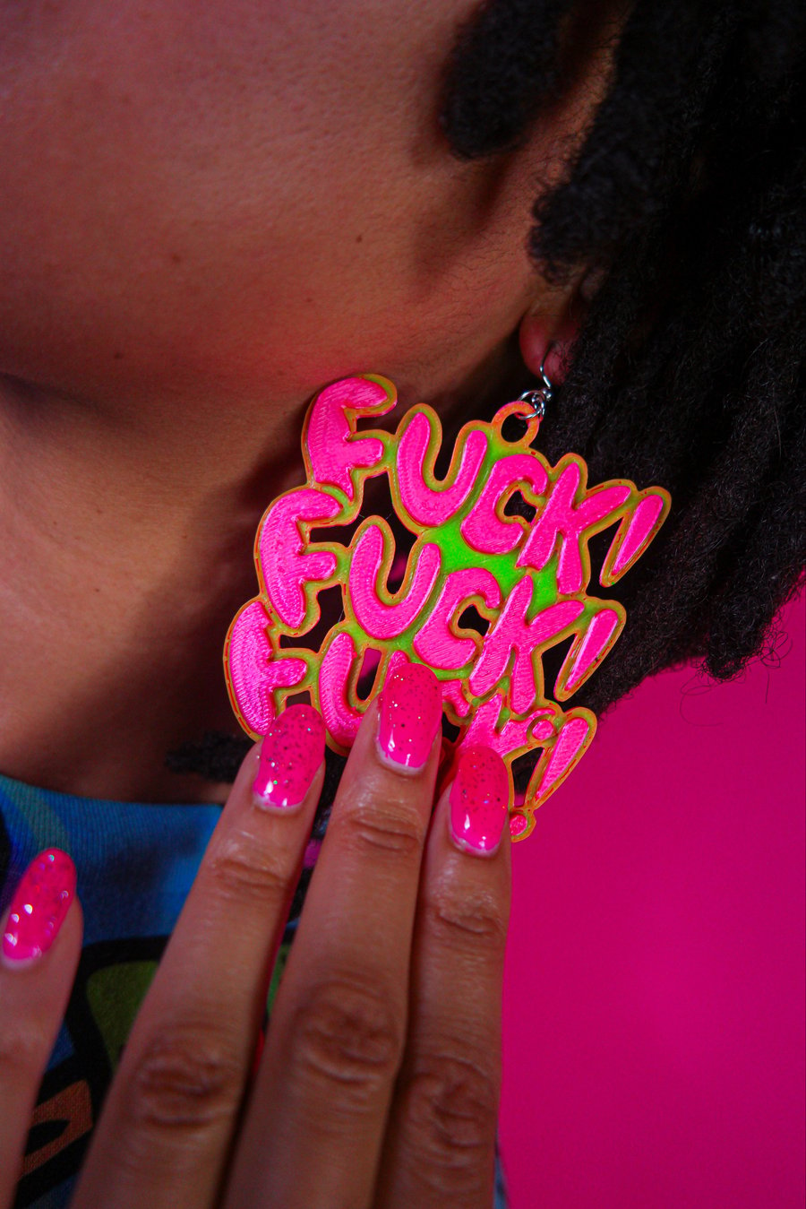 Image of FUCK EARRINGS Presale