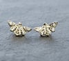 Bee stud earrings 