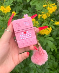 Image 1 of Pinky Telephone AirPod Case 🎀