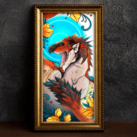 Image 1 of Rathalos Print fanart