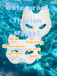 💧NEW💧 Custom Waterproof Therian Masks