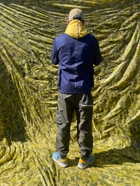 Image 9 of Hooded Contrast Chore Jacket