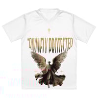 Image 1 of DIVINELY PROTECTED Recycled unisex sports jersey