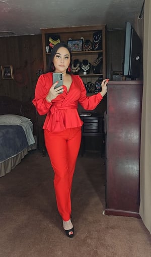 Image of Celine Slack (Red) 