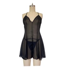 Image 2 of Lace Up LBD (SAMPLE SALE)