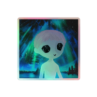 Image 2 of Holographic Sticker (Custom Available)