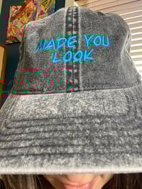 Image 4 of “Made you look” Vintage Cotton Twill Cap