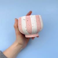 Image 1 of PREORDER // Circus Cup - Medium / Piggy & white