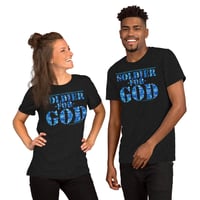 Image 2 of Soldier For God ICE Unisex t-shirt