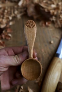 Image 6 of Cluster of Falling Leaves Coffee Scoop 