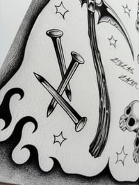 Image 4 of Mortal Flash Sheet (black and grey)