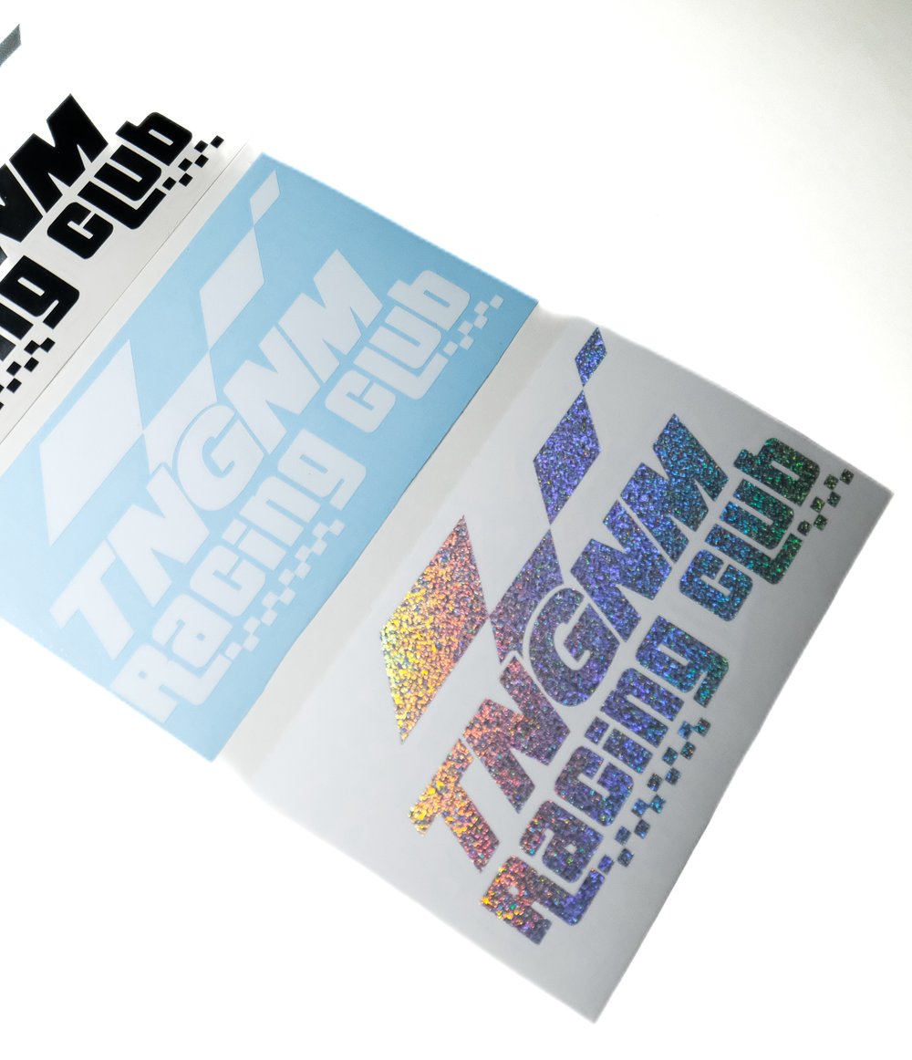 Image of TNGNM Racing club decal