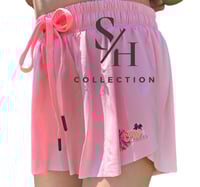 Image 1 of Lacey Butterfly Shorts - Peach