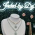 paperclip jaded necklace Image 2