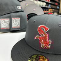 Image 1 of New Era 59Fifty White Sox 95yrs