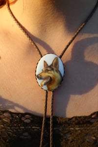 Image 1 of German Shepard Bolo Tie